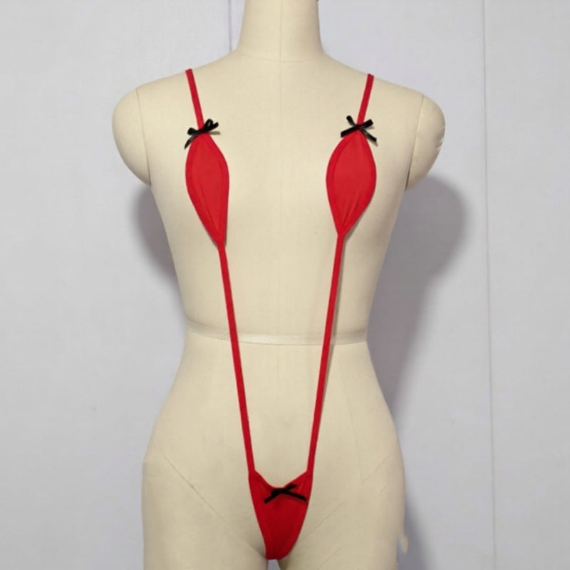 Multicolor bikini three-piece adjustable swimsuit set