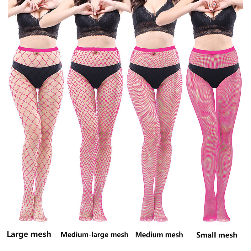Ultra-stretchy fishnet tights