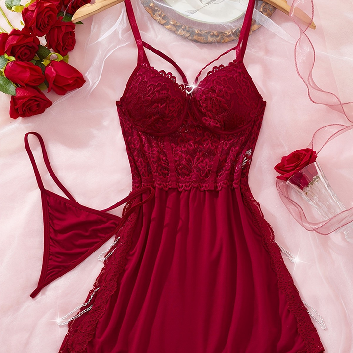 Lace Mesh Nightwear