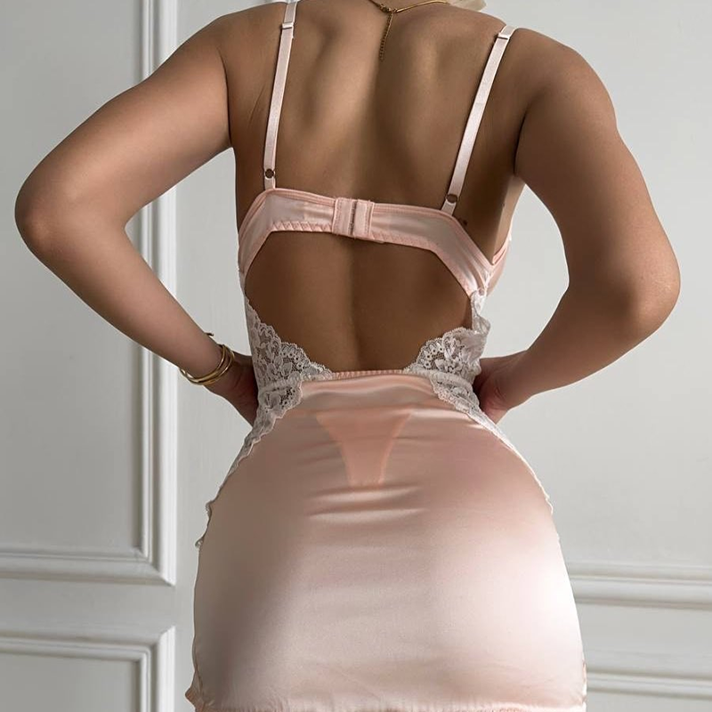 Cutout Slim-Fit Strappy Two-Piece Set