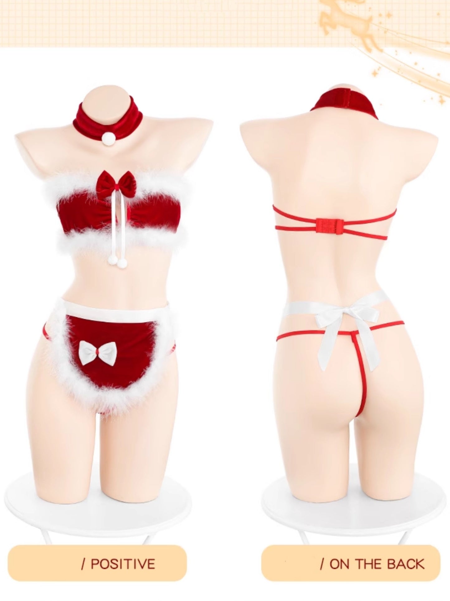 Christmas Sexy Lingerie Passion Set