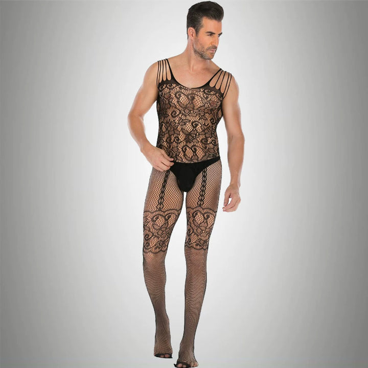 One-piece high-elastic men&