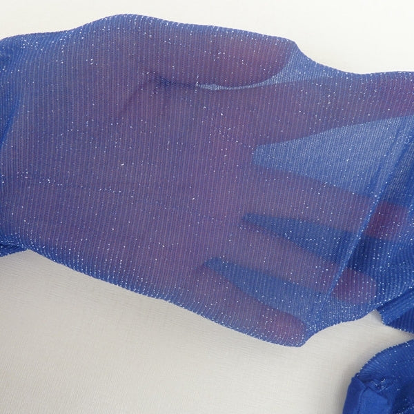 Gold and silver sequined pearlescent glossy pantyhose