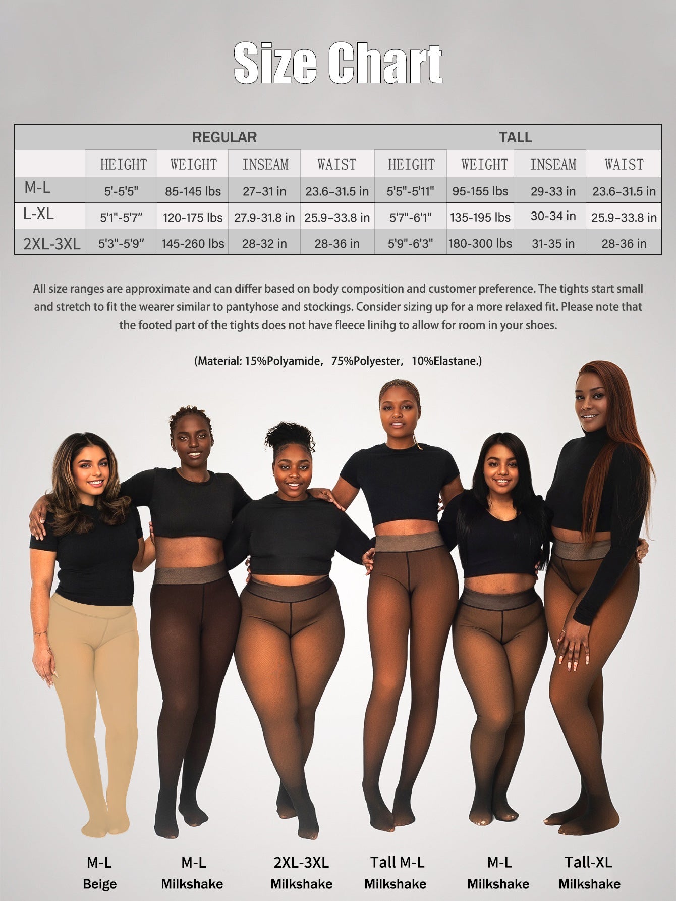 Plush, thickened and long warm leggings and socks