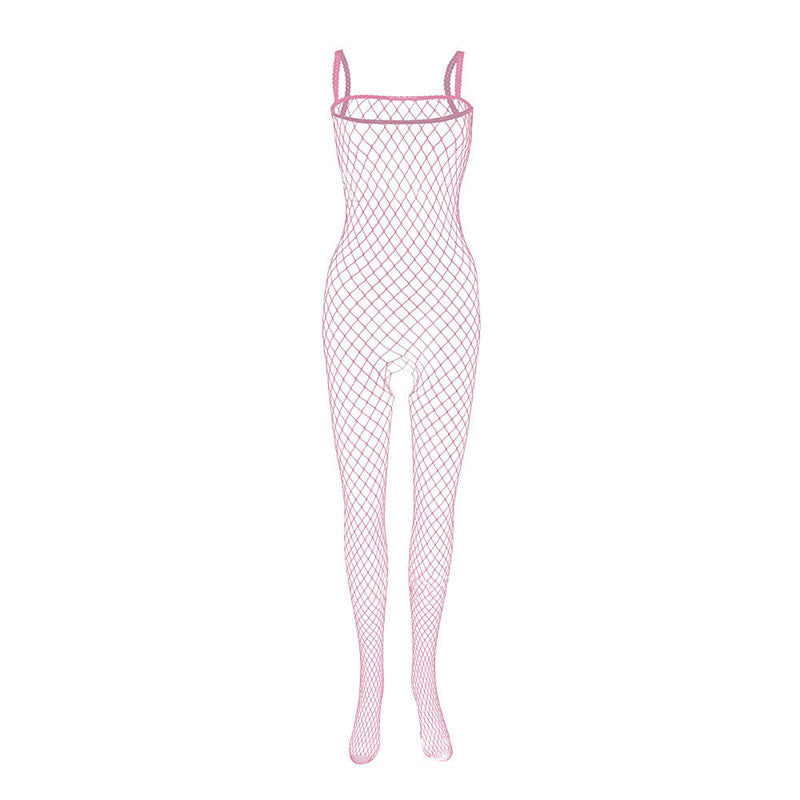 Cut-out mesh bodysuit