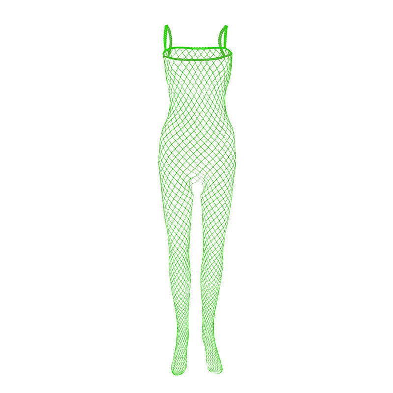 Cut-out mesh bodysuit