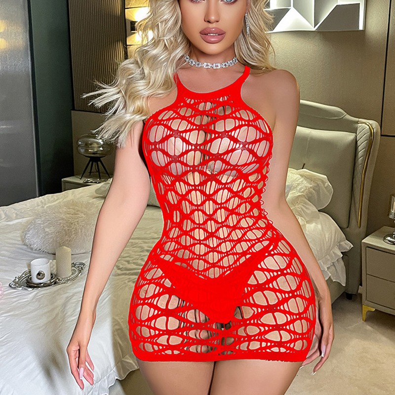 Sheer mesh jacquard hip-hugging skirt