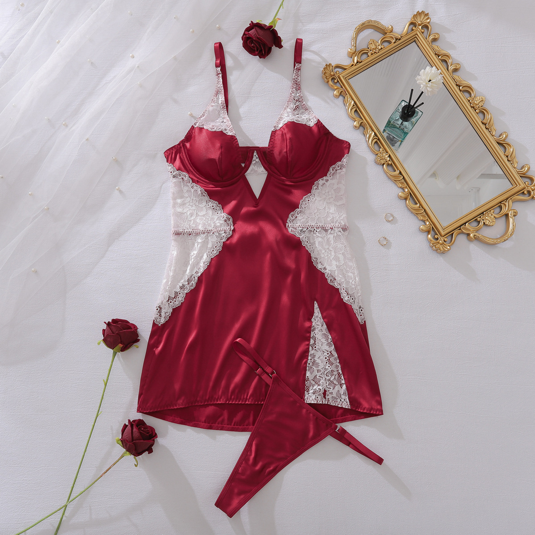 Cutout Slim-Fit Strappy Two-Piece Set